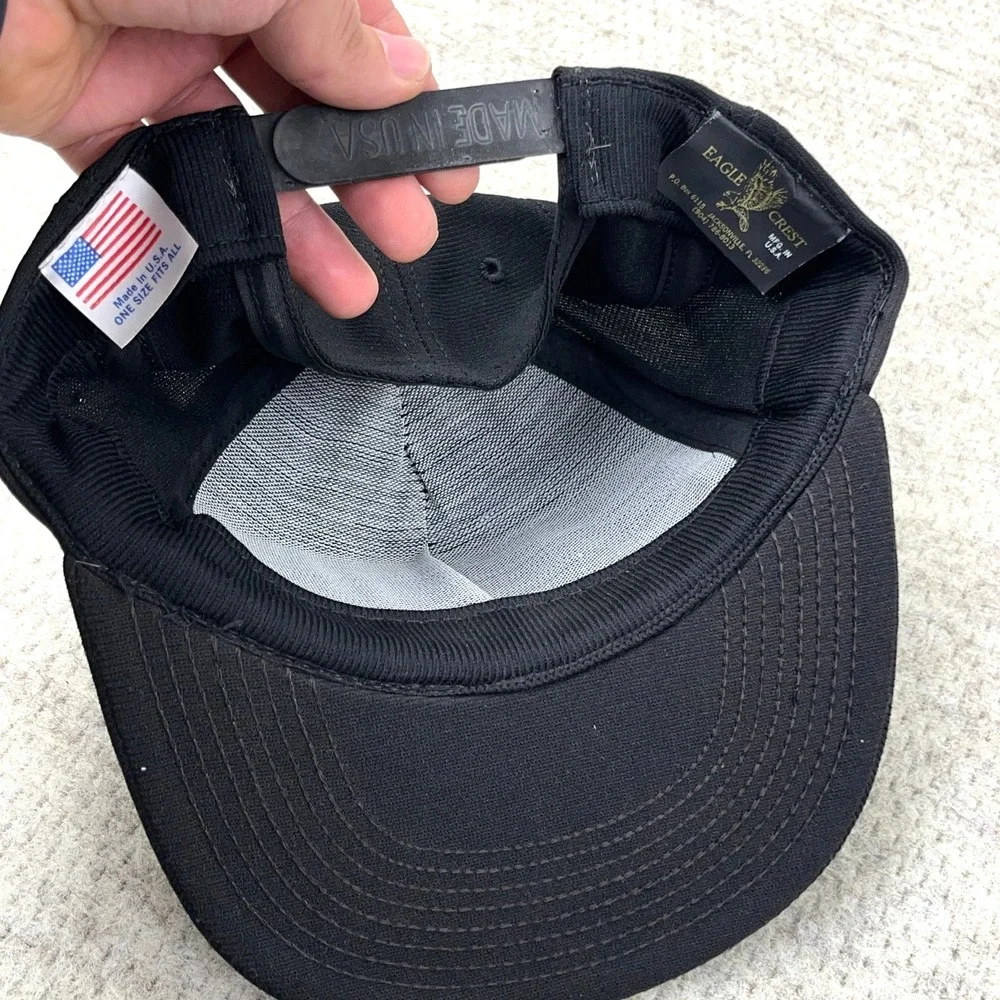 Vintage United States Marine‎ Corps Hat Cap Snapback USMC Recon 90s Made In USA